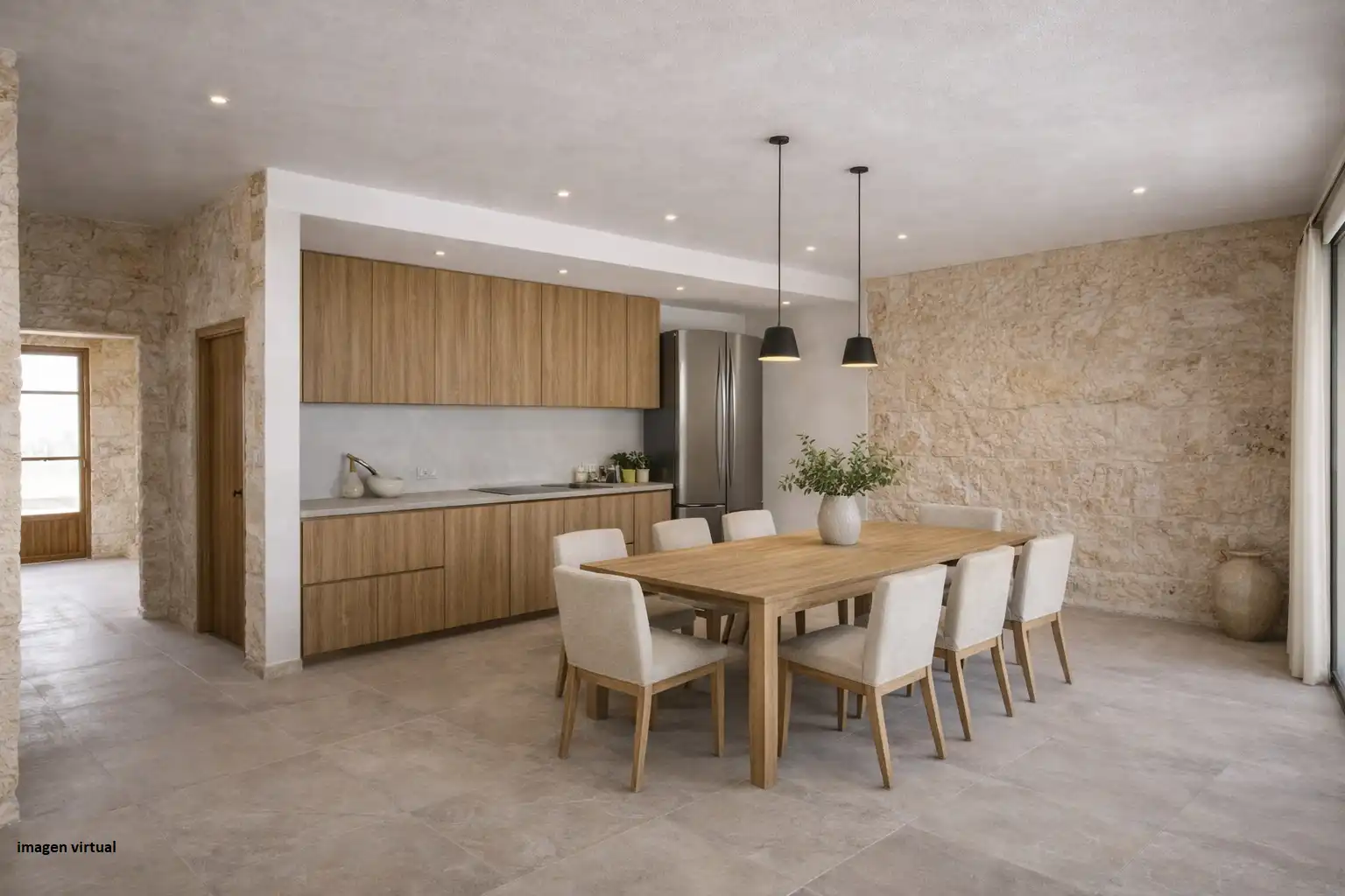 Cocina de Finca rústica en venta en Campos con Trastero