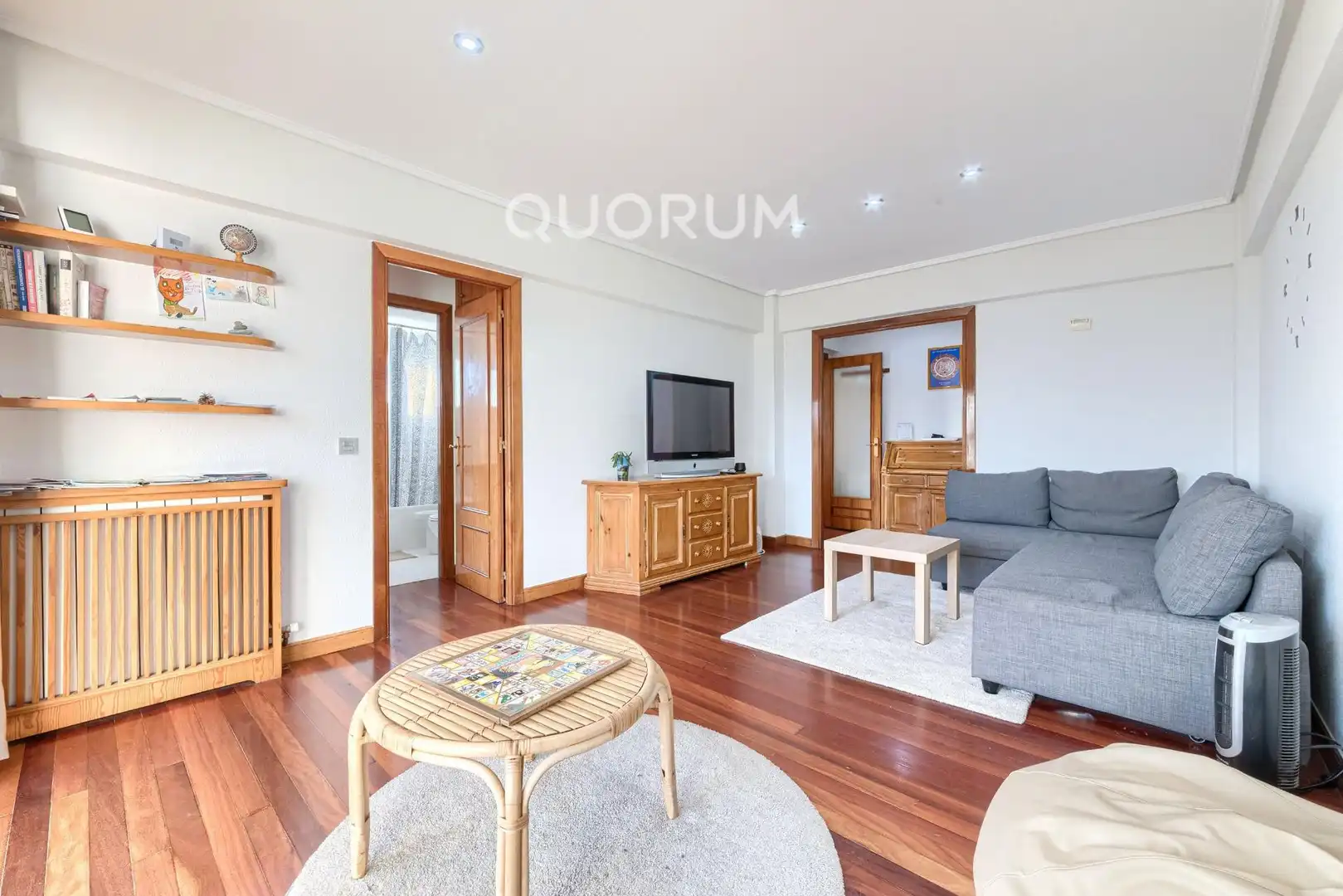 Sala de estar de Piso en venta en Sopela con Calefacción, Terraza y Trastero