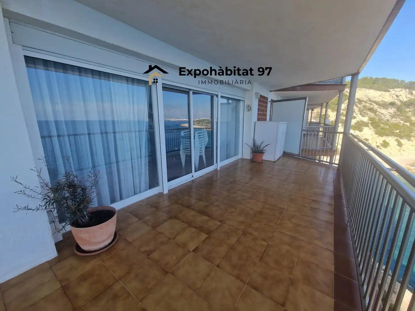 Terraza de Apartamento en venta en Salou con Calefacción, Terraza y Amueblado