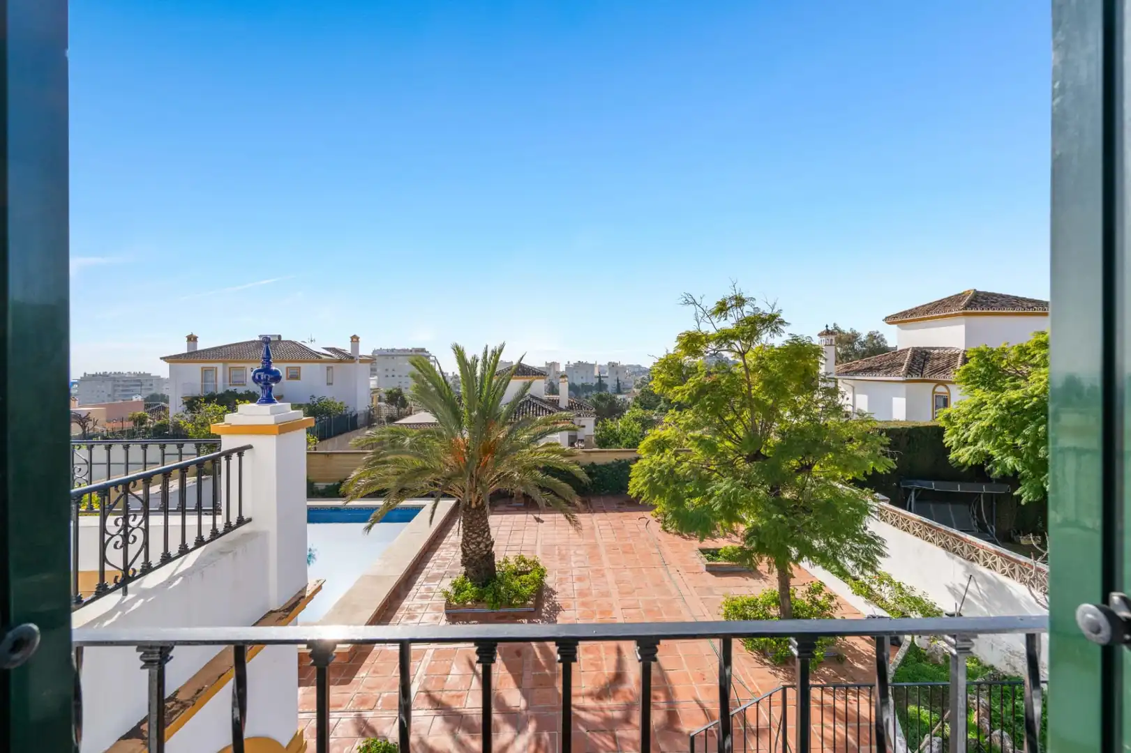 Jardí de Casa o xalet en venda en Benalmádena amb Aire condicionat, Terrassa i Traster