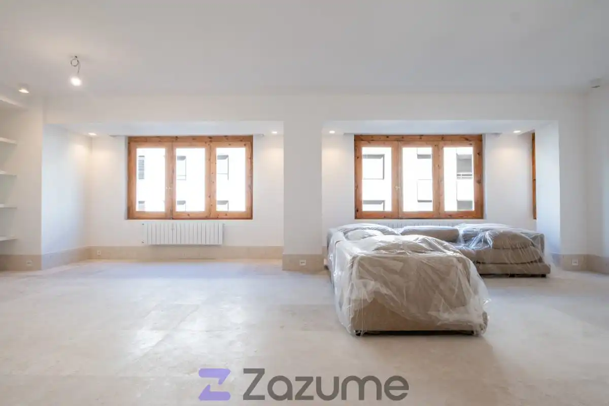 Sala de estar de Piso de alquiler en Zaragoza con Aire acondicionado, Calefacción y Horno