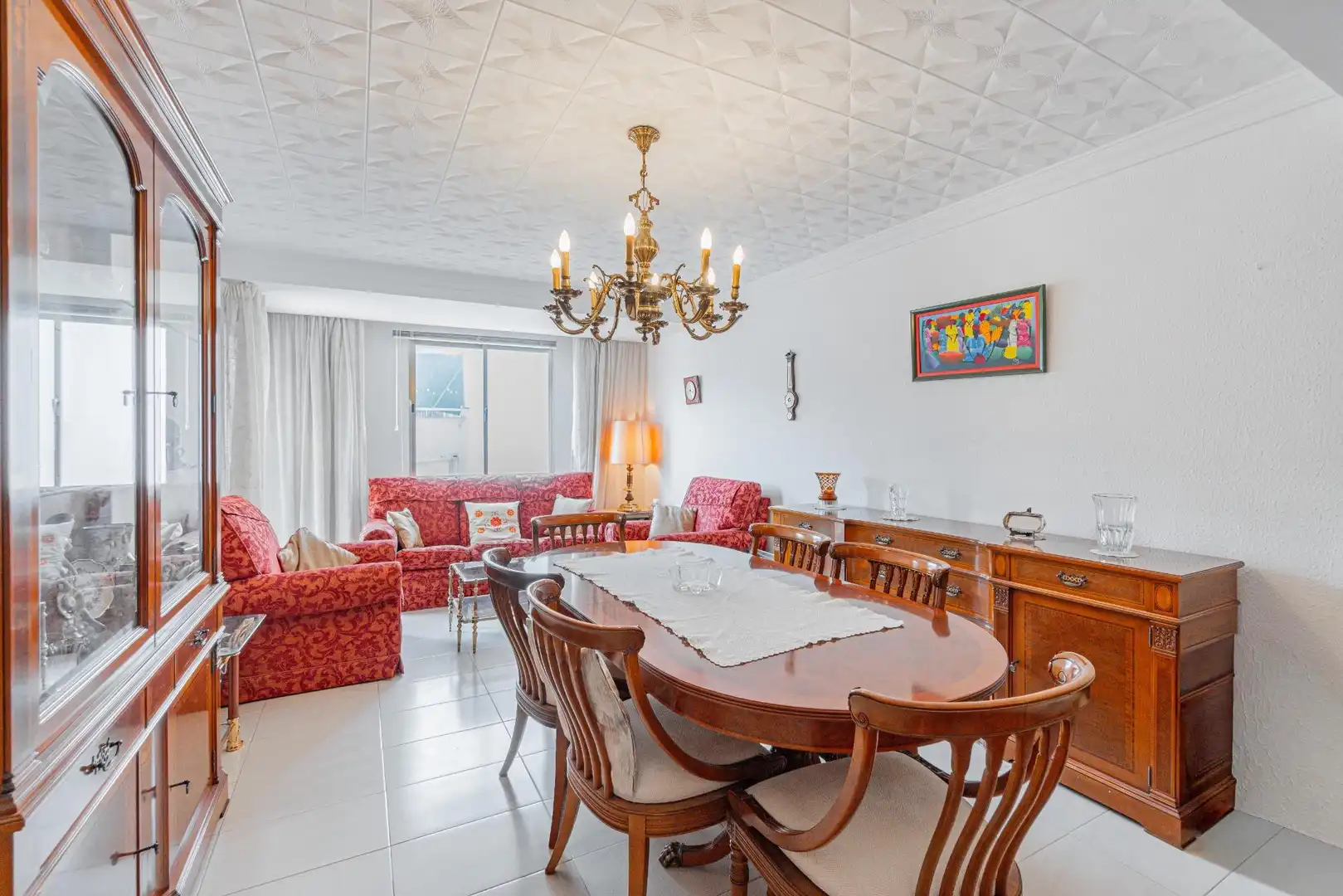 Esszimmer von Wohnungen zum Verkauf in  Palma de Mallorca mit Klimaanlage, Terrasse und Balkon