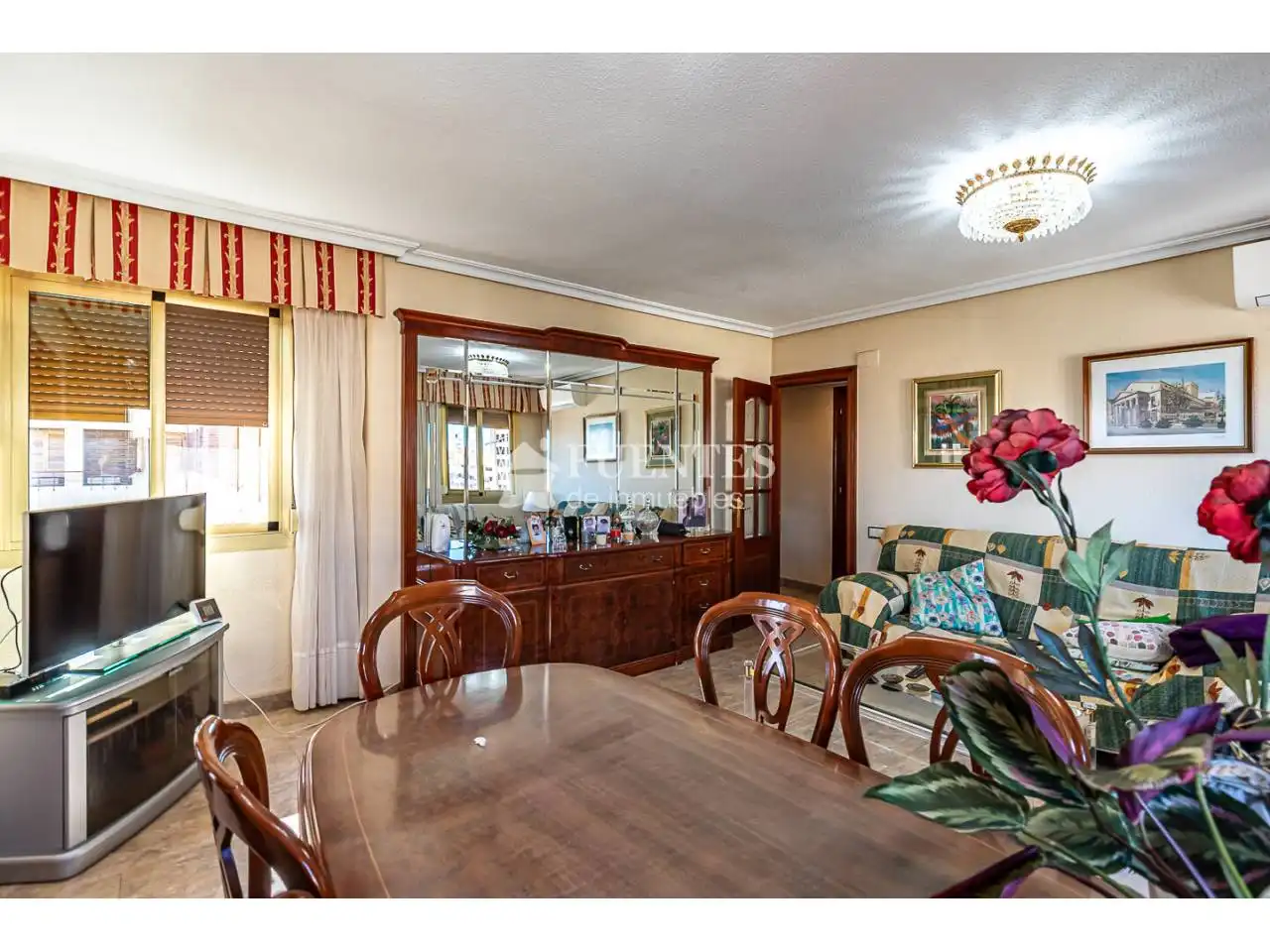 Comedor de Piso en venta en Alicante / Alacant con Aire acondicionado y Alarma
