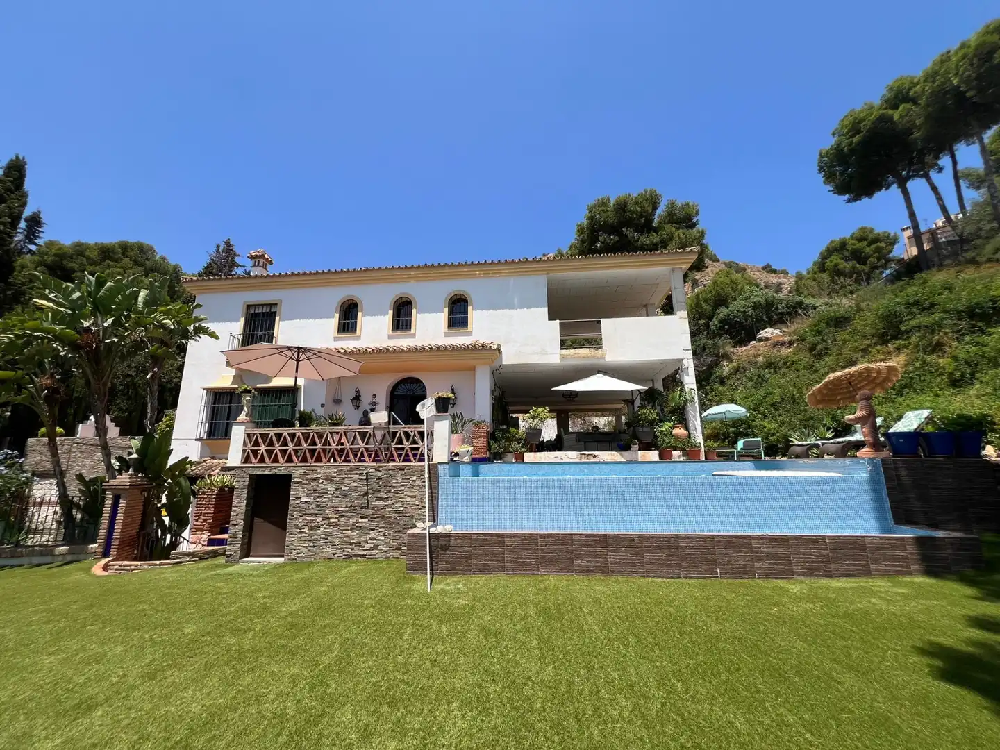 Garden of Houses for sale in Málaga  with Air Conditioner, Heating and Private garden