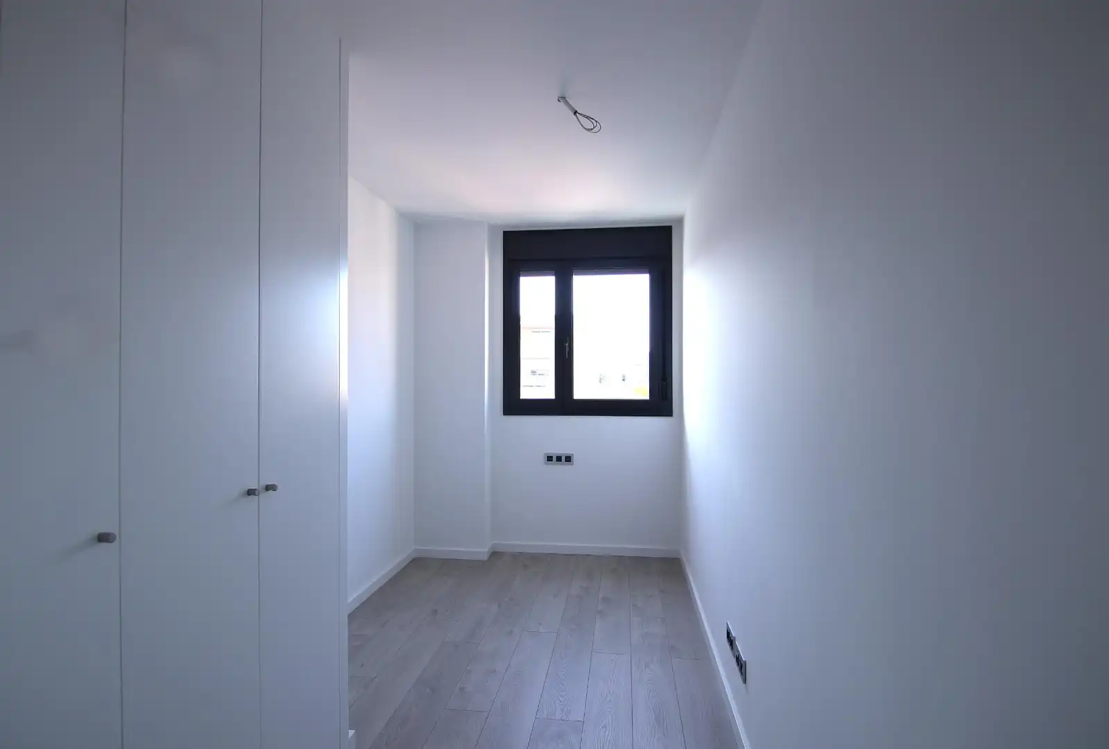 Schlafzimmer von Wohnung zur Miete in Sabadell mit Klimaanlage, Heizung und Parkett