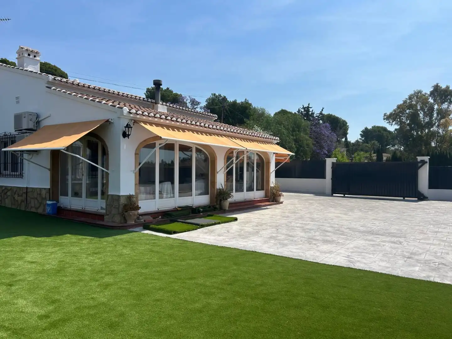 Garden of Houses for rent in Jávea / Xàbia  with Air Conditioner and Terrace