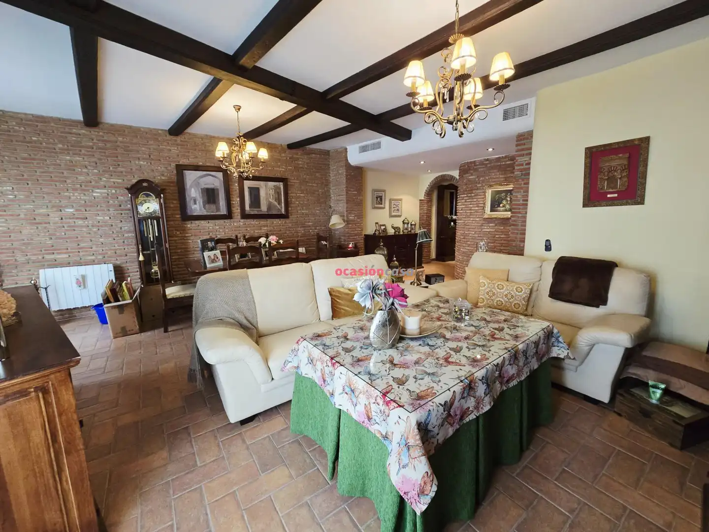 Sala de estar de Piso en venta en Pozoblanco con Aire acondicionado, Calefacción y Amueblado