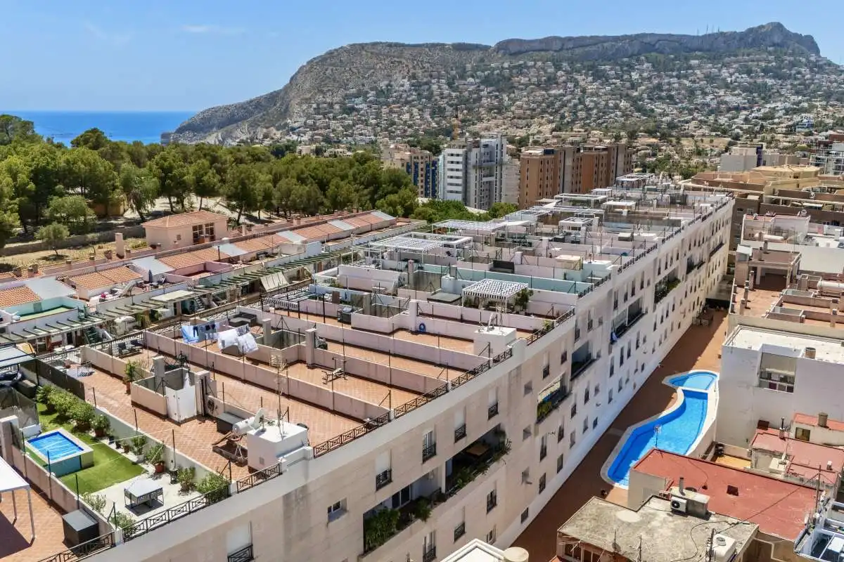 Vista exterior de Apartamento en venta en Calpe / Calp