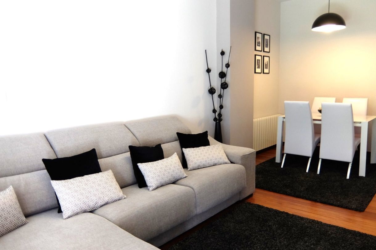 Living room of Flat for sale in Urduliz  with Heating, Private garden and Terrace