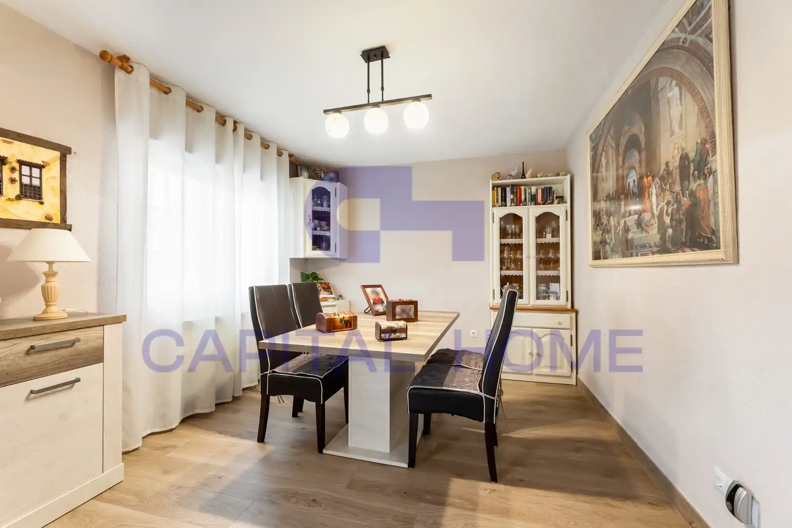 Dining room of Houses for sale in Azuqueca de Henares  with Air Conditioner, Heating and Storage room
