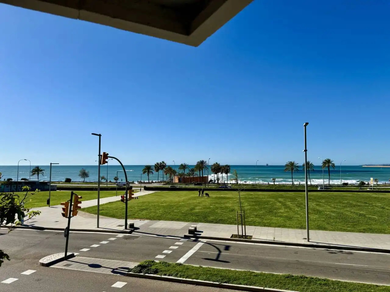 Vista exterior de Oficina de lloguer en  Palma de Mallorca amb Aire condicionat, Calefacció i Alarma
