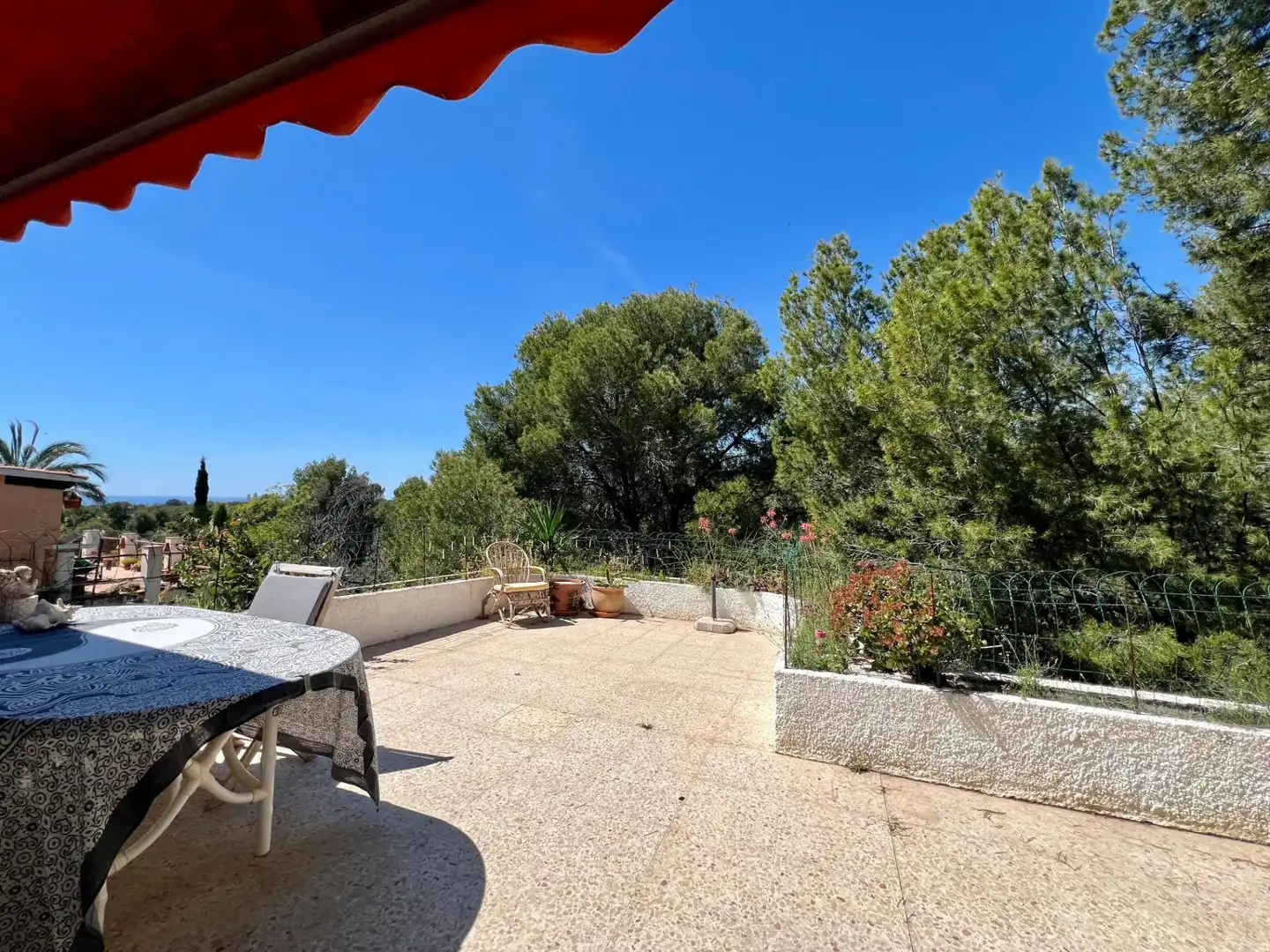Terraza de Casa o chalet en venta en La Nucia con Aire acondicionado, Terraza y Amueblado