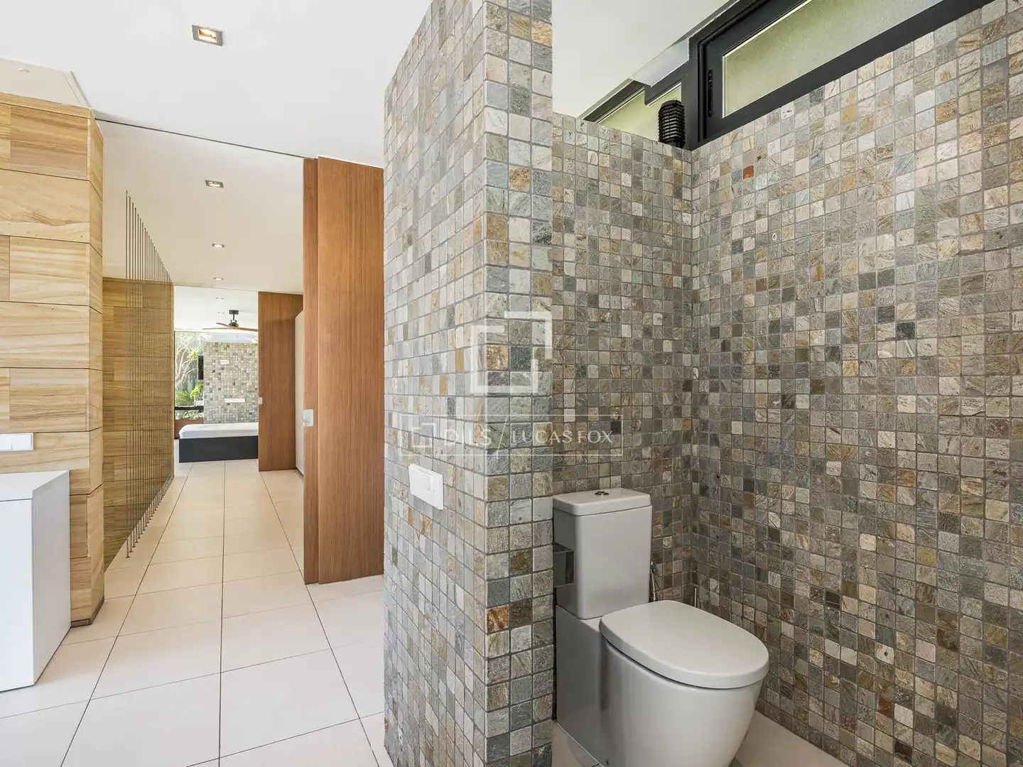 Bathroom of Houses for rent in Castelldefels  with Air Conditioner, Private garden and Terrace