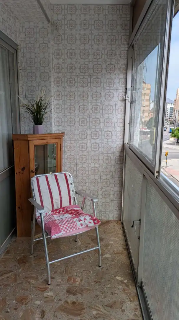 Balcony of Flat for rent in Cruz de Humilladero