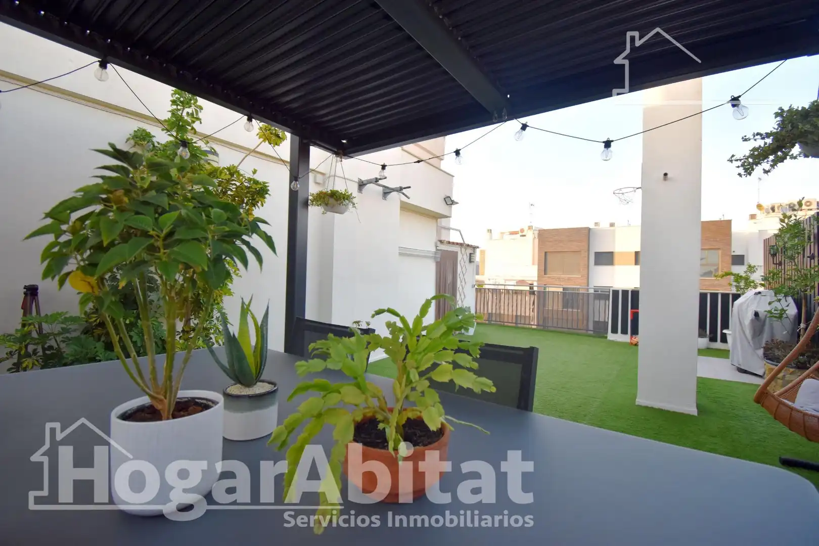 Terraza de Ático en venta en Castellón de la Plana / Castelló de la Plana con Aire acondicionado, Calefacción y Terraza