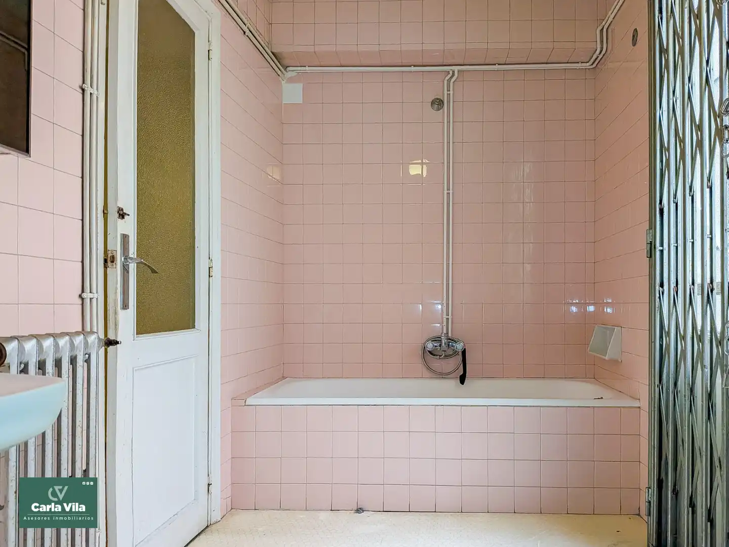 Badezimmer von Wohnung zum Verkauf in Lugo mit Heizung, Parkett und Terrasse