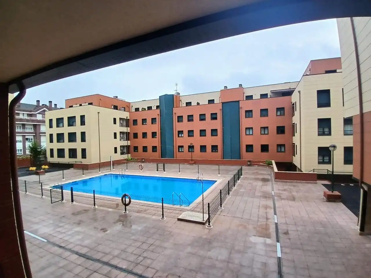 Swimming pool of Flat for sale in Castro-Urdiales  with Heating, Parquet flooring and Storage room