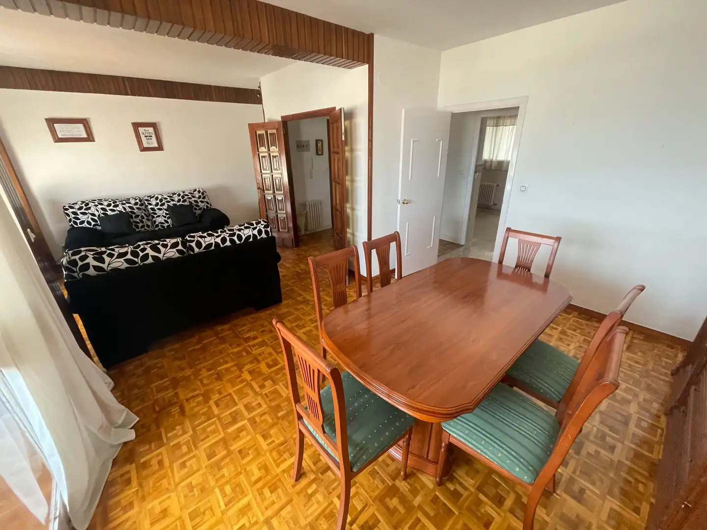 Esszimmer von Wohnung zur Miete in Jaén mit Klimaanlage, Heizung und Parkett