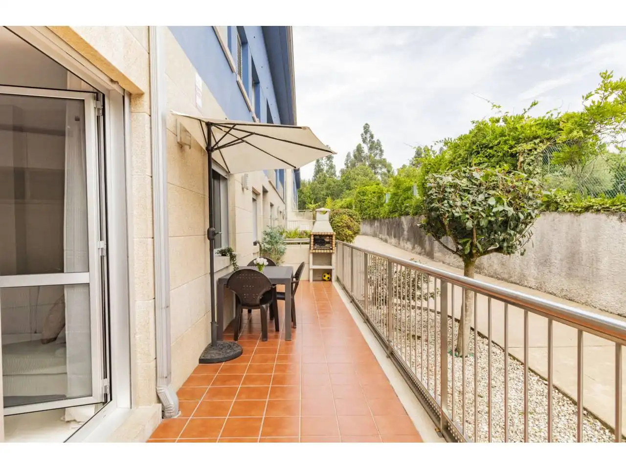 Terrace of Flat for sale in Teo  with Heating, Terrace and Furnished