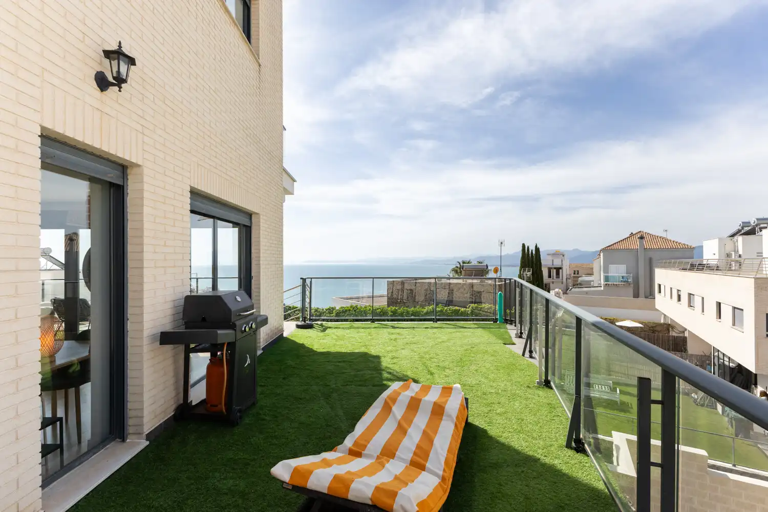 Terraza de Casa o chalet en venta en Cullera con Aire acondicionado, Calefacción y Jardín privado