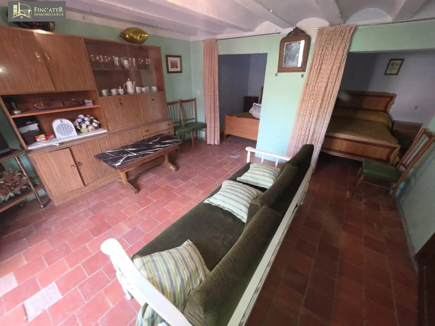 Sala d'estar de Finca rústica en venda en Albarracín amb Terrassa