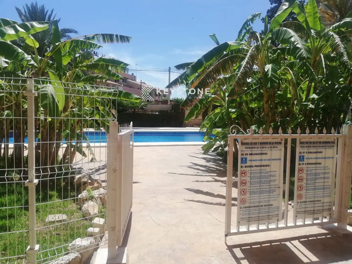 Piscina de Pis de lloguer en Alicante / Alacant amb Aire condicionat, Calefacció i Terrassa