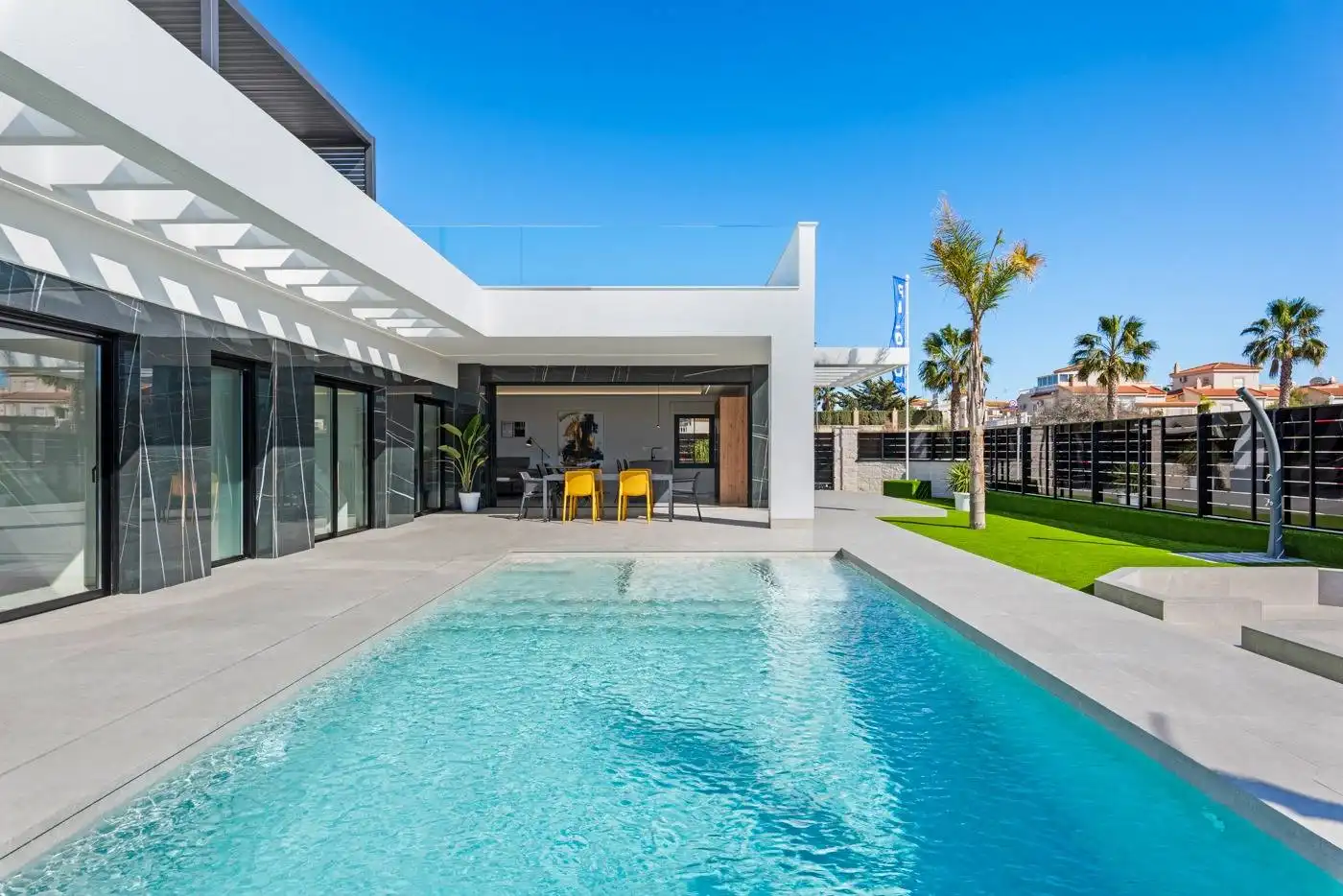 Swimming pool of Houses for sale in Algorfa  with Private garden, Terrace and Swimming Pool