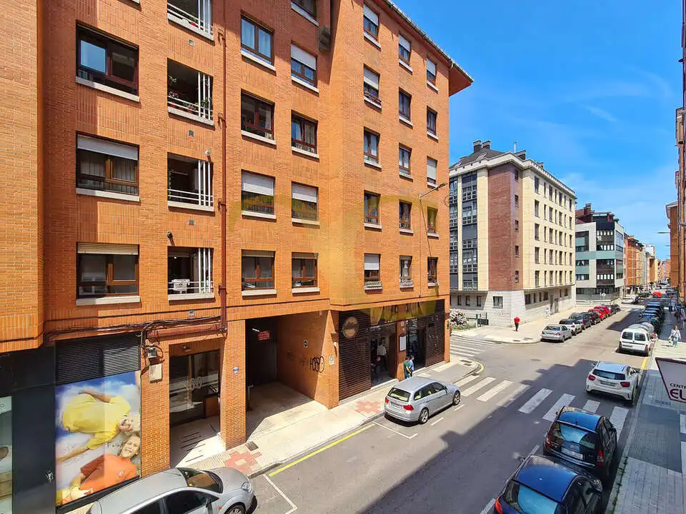 Exterior view of Flat for sale in Gijón   with Heating