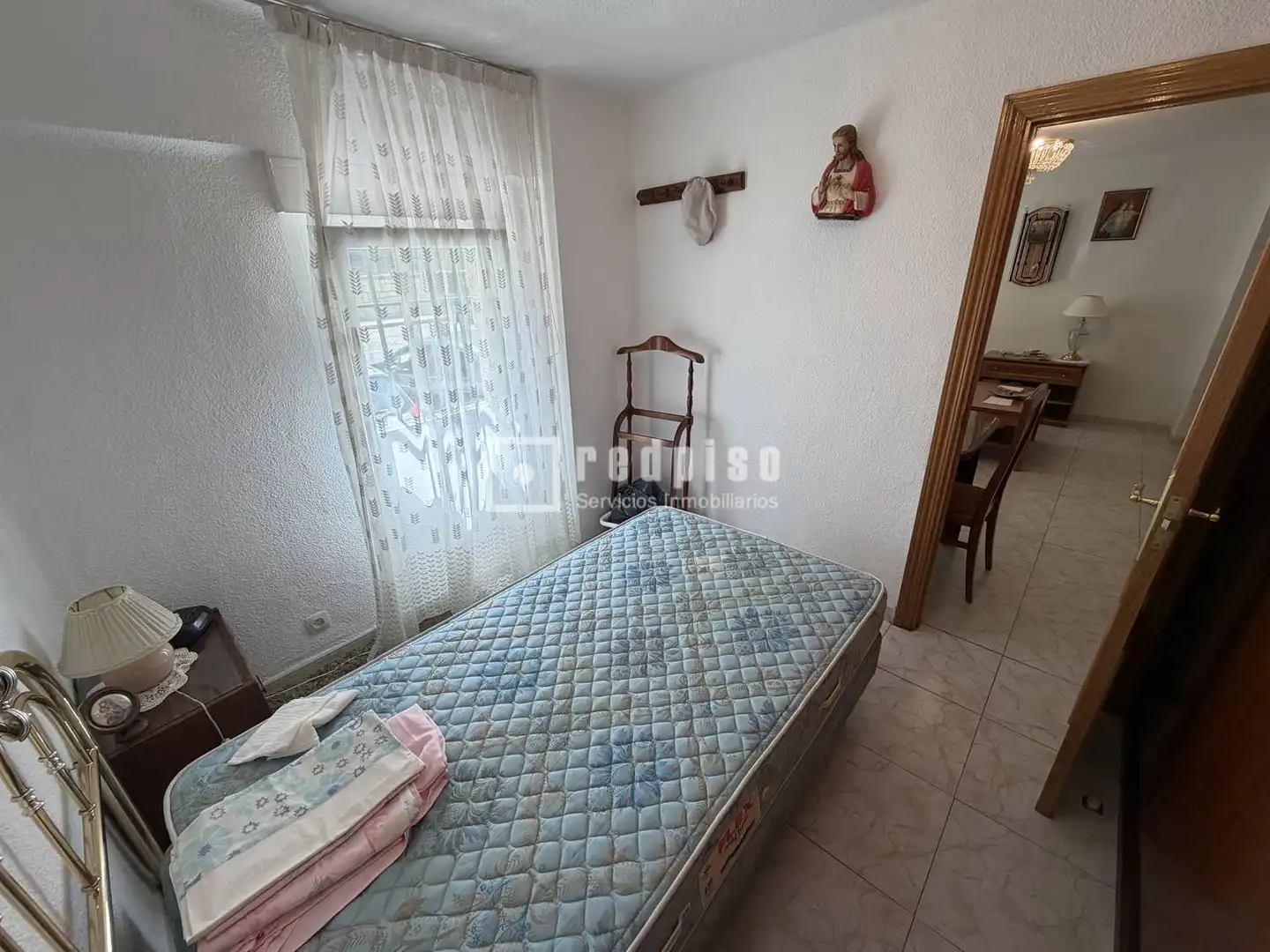Bedroom of Flat for sale in Madrid  with Heating