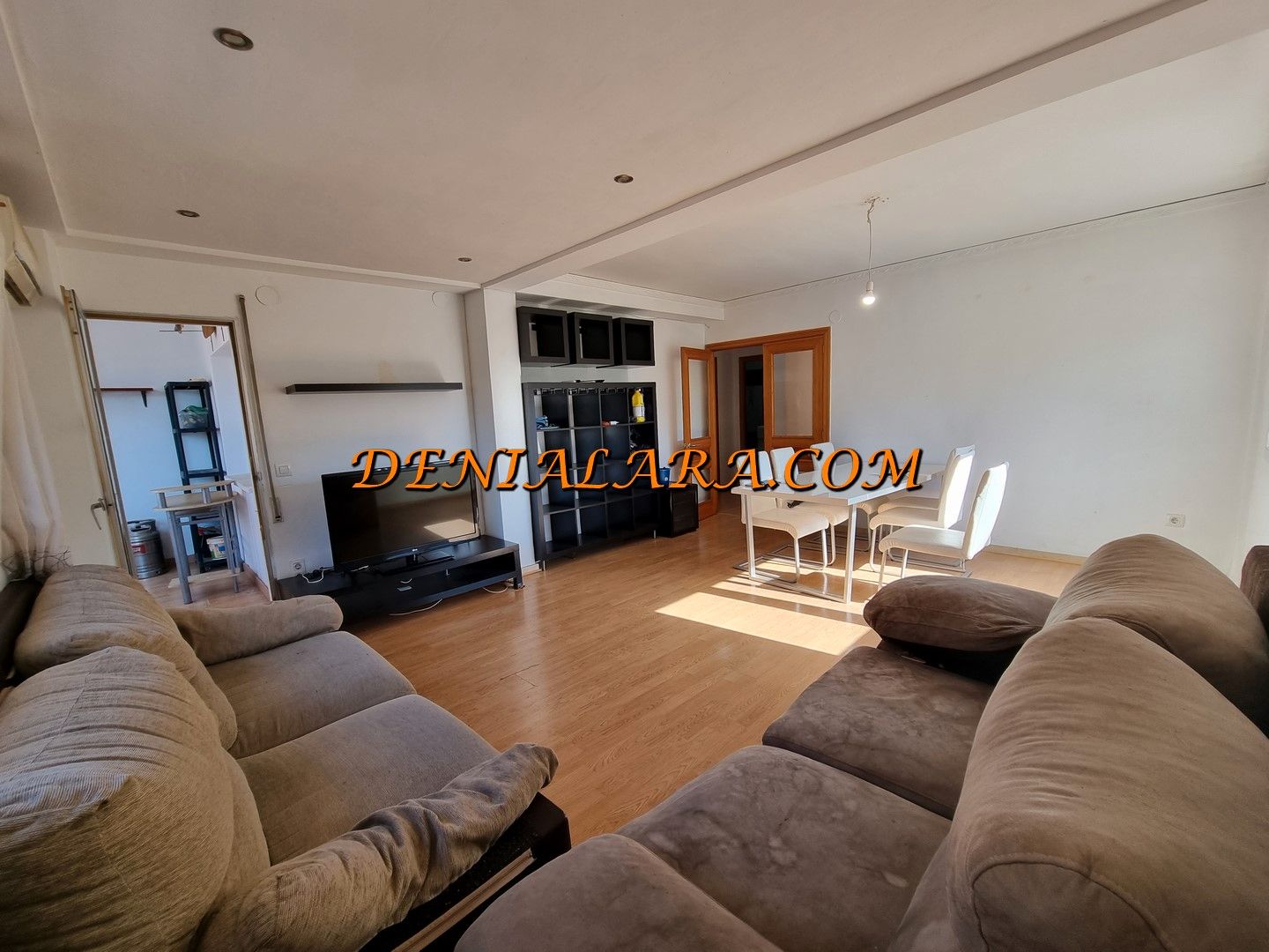 Living room of Flat for sale in Dénia  with Air Conditioner, Heating and Storage room