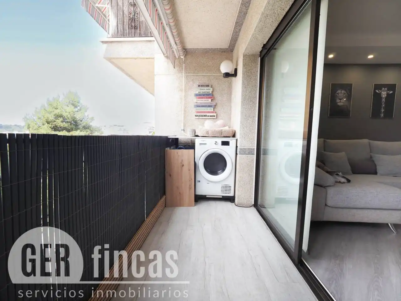 Balcony of Flat for sale in Rubí  with Air Conditioner, Heating and Parquet flooring