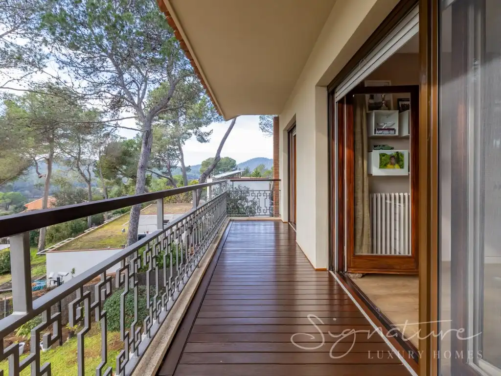 Terraza de Casa o chalet en venta en Sant Cugat del Vallès con Calefacción, Jardín privado y Terraza