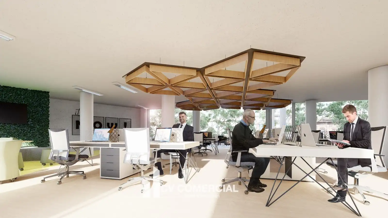 Oficina de alquiler en Barcelona con Aire acondicionado y Terraza