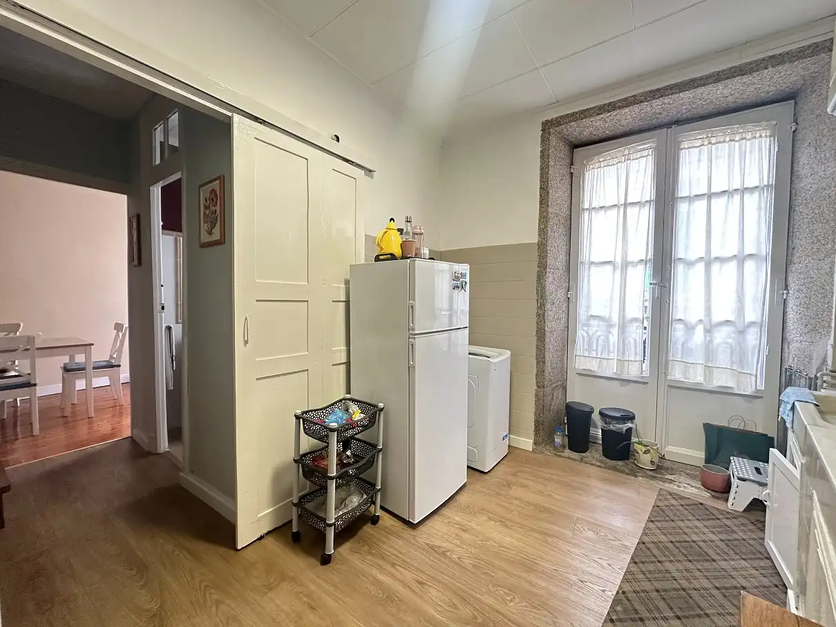 Cocina de Casa o chalet en venta en Santiago de Compostela  con Calefacción, Terraza y Amueblado