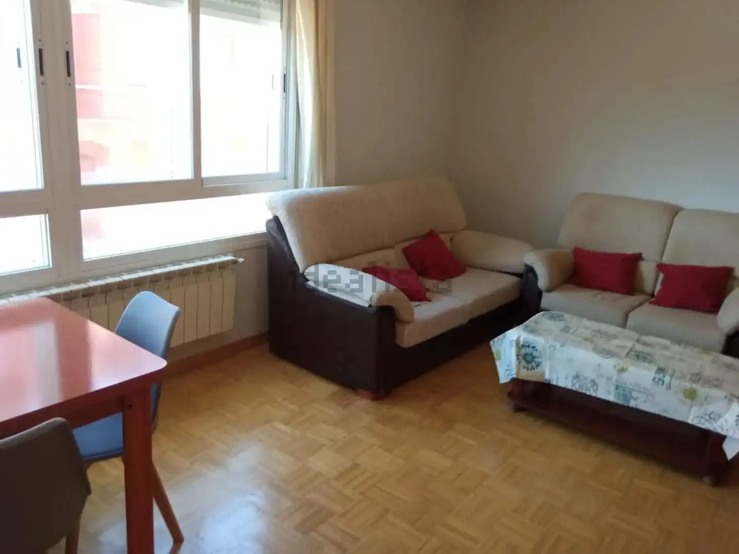 Living room of Flat for sale in Ciudad Real  with Heating, Private garden and Furnished