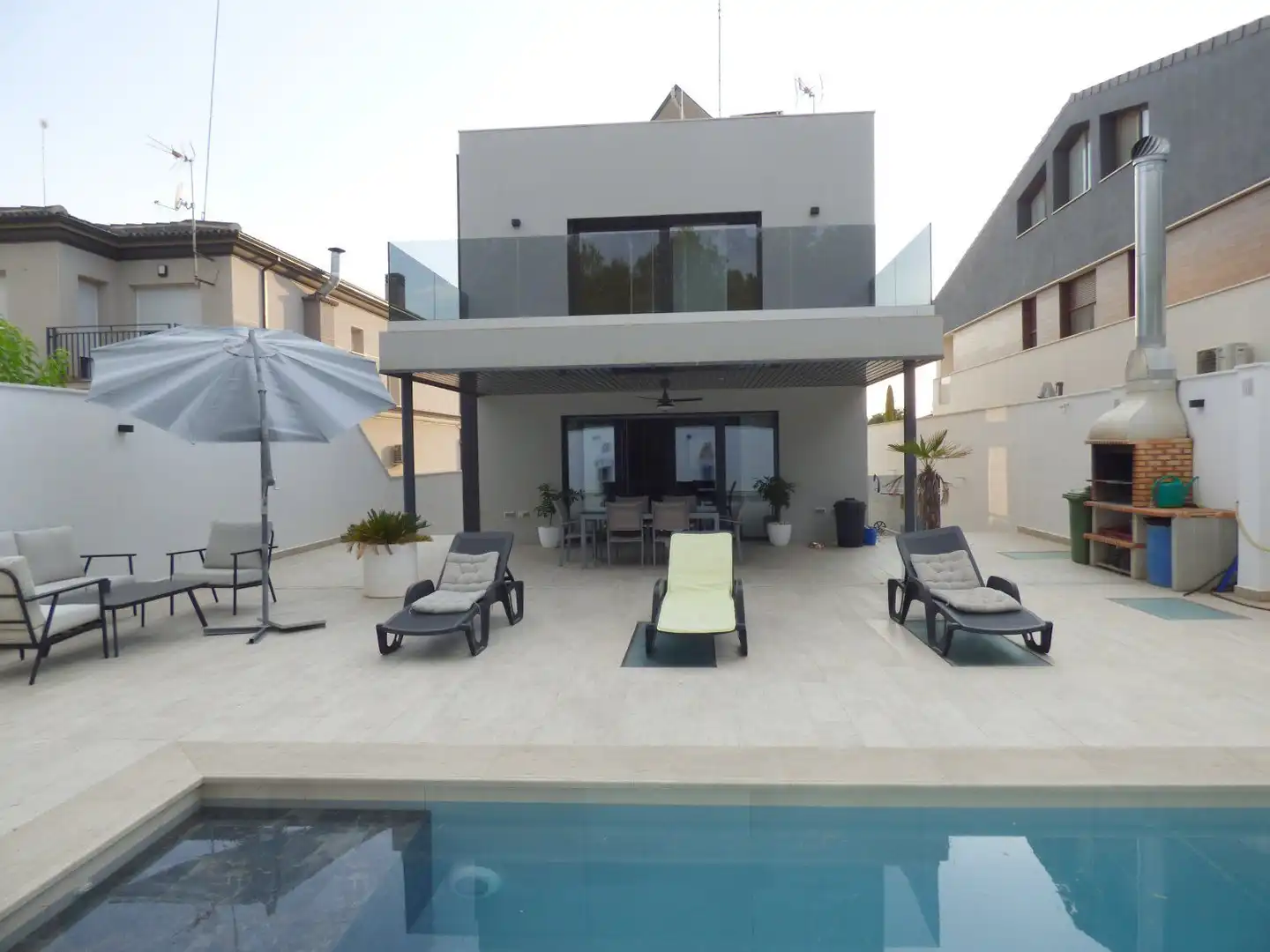 Terrace of Houses for sale in Albacete  with Heating, Terrace and Storage room