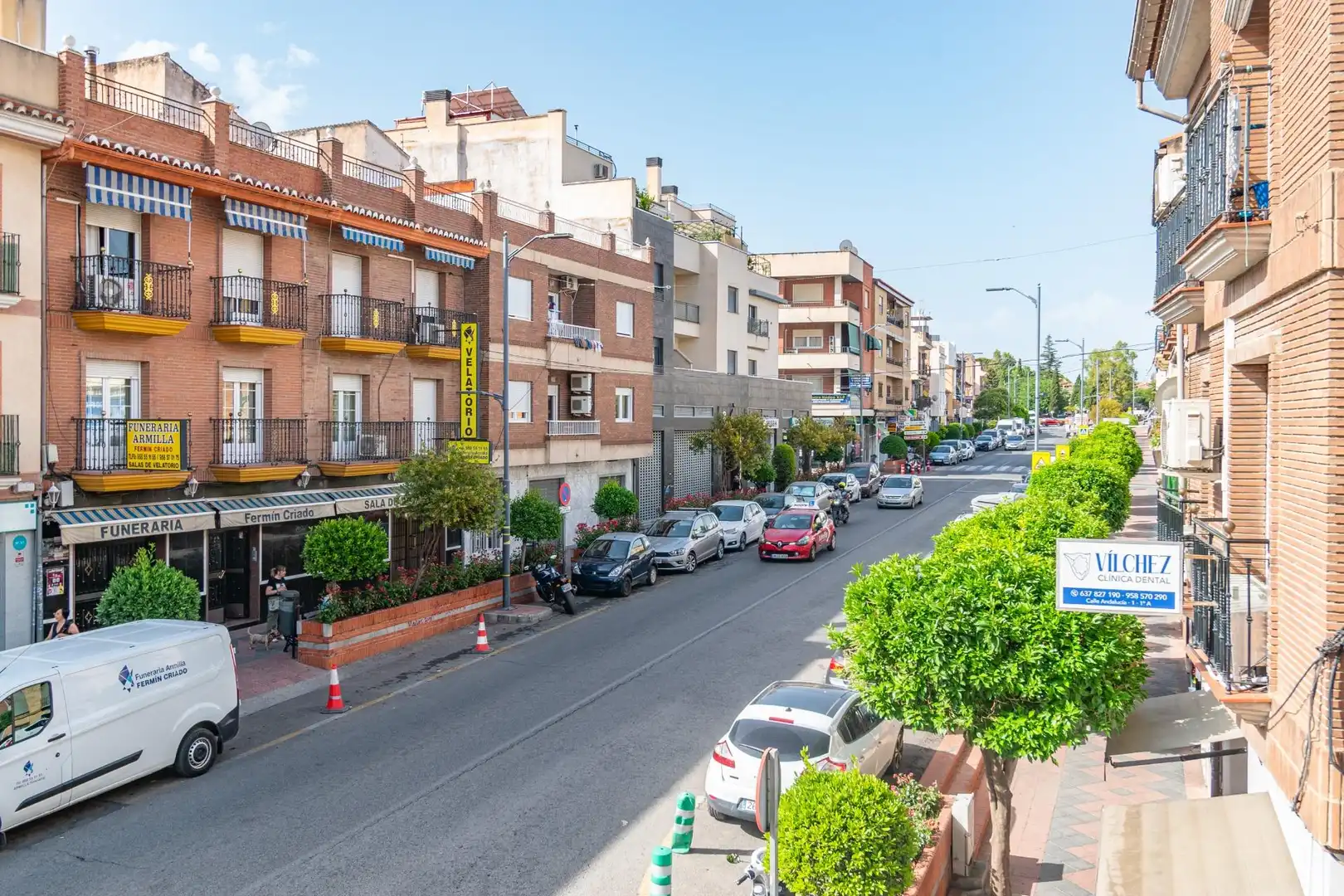 Außenansicht von Wohnung zum Verkauf in Armilla mit Klimaanlage, Heizung und Terrasse