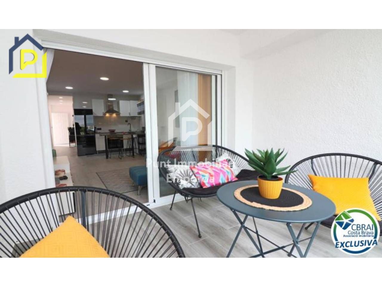 Terrasse von Wohnungen zum verkauf in Castelló d'Empúries mit Klimaanlage, Möbliert und Balkon