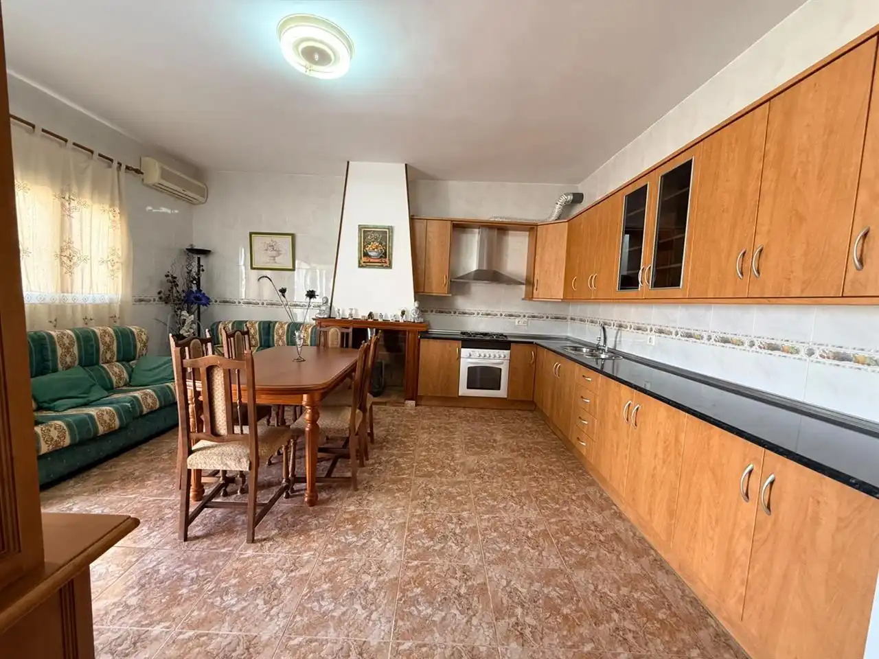 Cocina de Casa o chalet de alquiler en Taberno con Trastero y Amueblado
