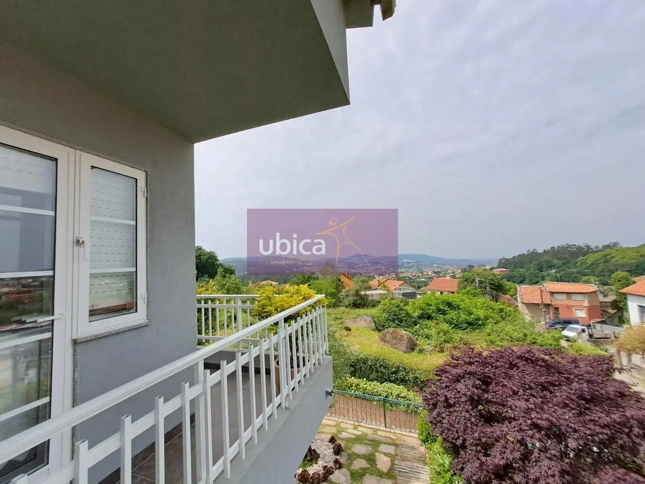Balcony of Houses for sale in Vigo   with Heating, Private garden and Terrace
