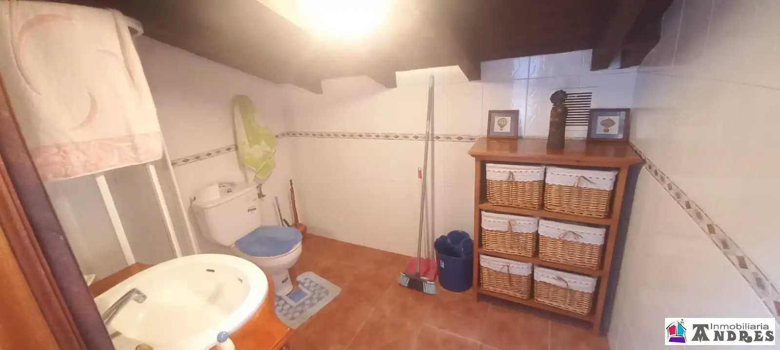 Baño de Casa o chalet en venta en Lemoa con Calefacción, Jardín privado y Terraza