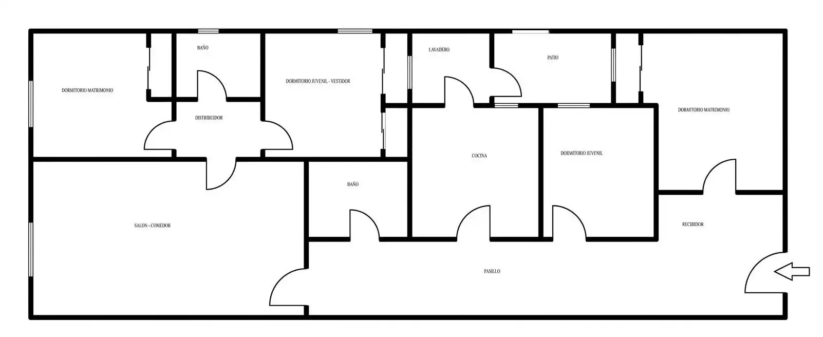 Flat for sale in Centro