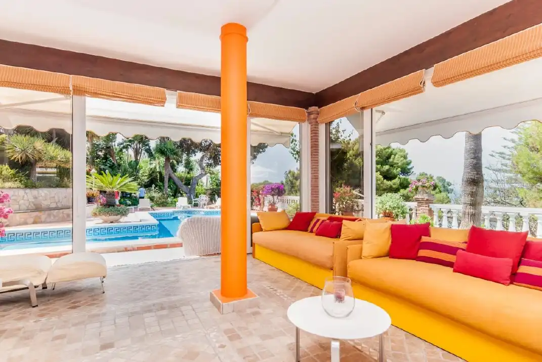 Terraza de Casa o chalet en venta en Vélez-Málaga con Aire acondicionado, Jardín privado y Terraza