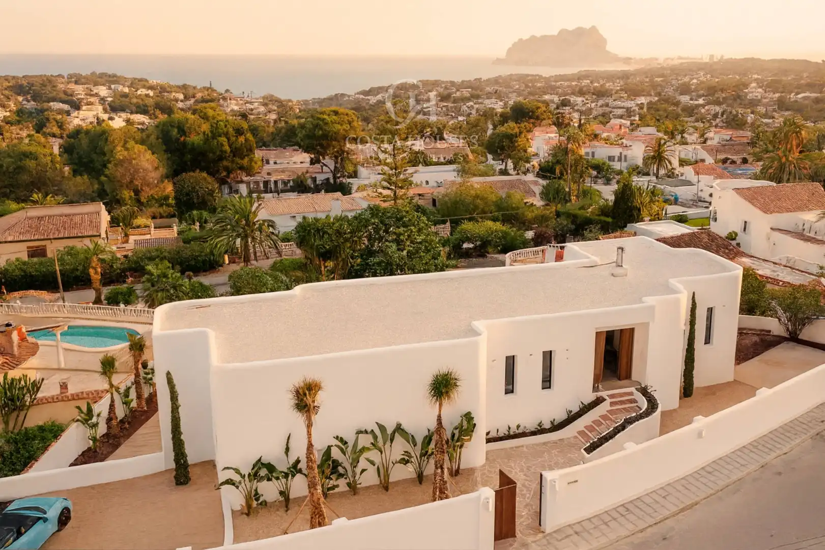 Vista exterior de Casa o chalet en venta en Benissa con Aire acondicionado, Calefacción y Jardín privado