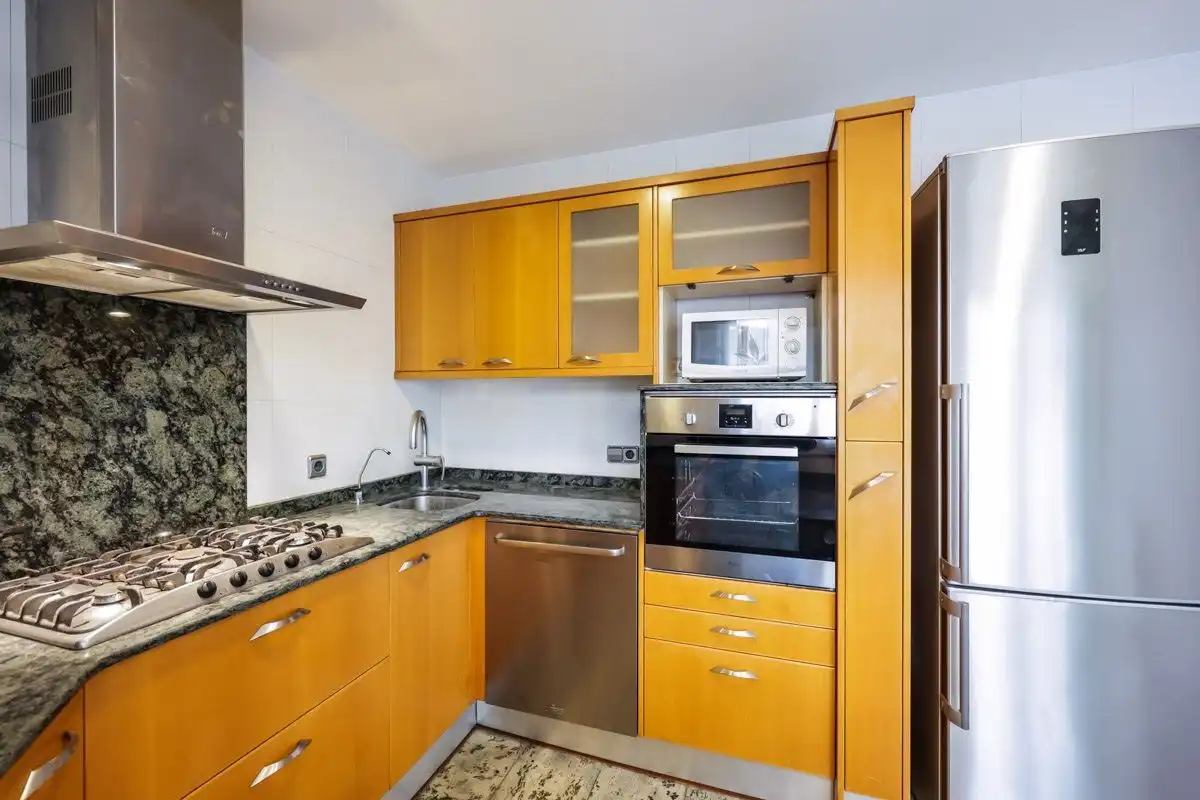 Kitchen of Houses for sale in Sabadell  with Air Conditioner, Heating and Terrace