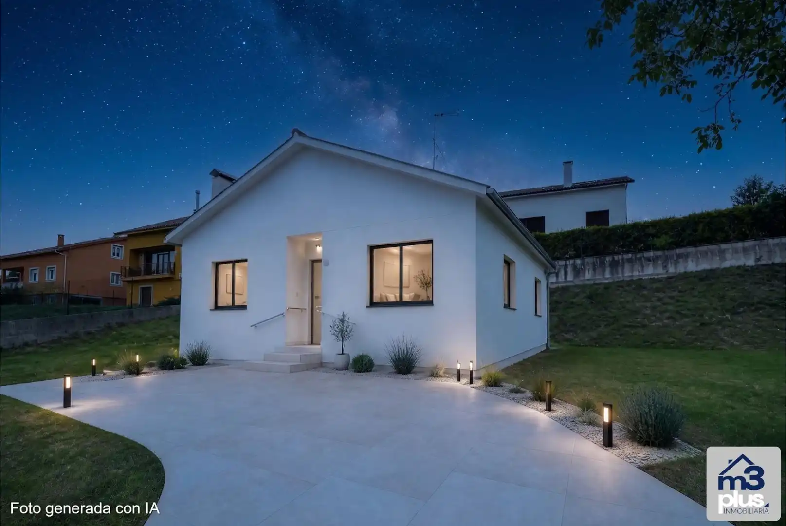 Vista exterior de Casa o chalet en venta en Carral con Jardín privado y Parquet