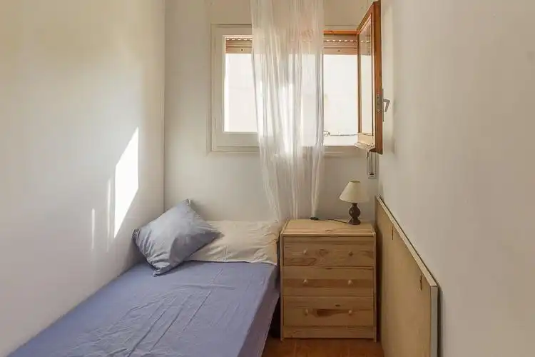 Bedroom of Flat for rent in Vilanova i la Geltrú  with Heating, Terrace and Balcony
