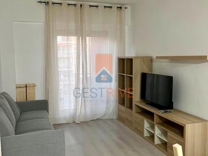 Living room of Flat to rent in  Barcelona Capital  with Air Conditioner, Heating and Parquet flooring