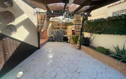 Terrace of Single-family semi-detached for sale in Málaga Capital  with Air Conditioner and Swimming Pool