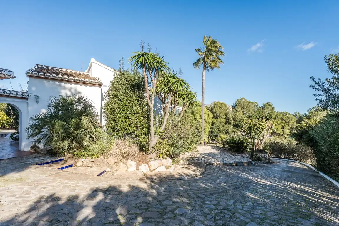 Jardín de Casa o chalet en venta en Jávea / Xàbia con Aire acondicionado, Jardín privado y Terraza